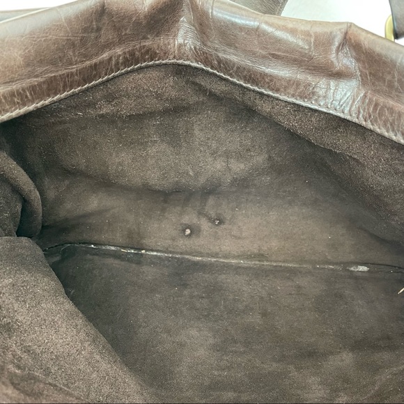 Mulberry brown leather shoulder bag - Picture 5 of 14